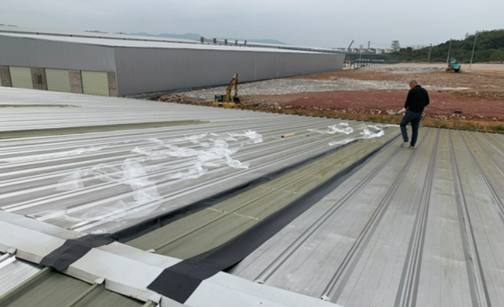 鲤城厂房屋面防水维修案例